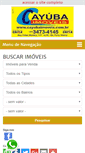 Mobile Screenshot of cayubaimoveis.com.br